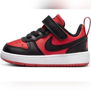 CLOSET CLEAN OUT DEALS Nike Kids Red Black Sneakers Size 9C Athletic Shoes